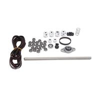 ANKROYU Belt Drive Kit Aluminum Timing Pulley 3D Printer Accessories High Precision Sturdy Durable 2 Meters Belt for V0 3D Printer Upgrade Replacement