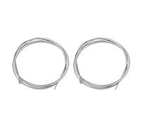 ANKROYU Bicycle Brake Line Stainless Steel Corrosion Resistant Brake Cable Set for Road Bikes Mountain Bikes 2PCS High Performance Brake Upgrade Parts Durable Zinc Coated 1.7m Leng