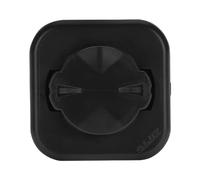 ANKROYU Bicycle Phone Adhesive Mount Strong Anti Skid Sticky Cycling Accessory for Edge Bike Computer Mount Durable Plastic Black 4x4cm 1 Pack