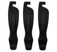 ANKROYU Bicycle Tire Levers, Reinforced Nylon Prevent Slip Pry Bars with Handle, Bike Tire Removal Tools for Road Mountain Bikes, Inner Tube Protect Design (Black)