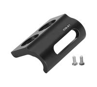 ANKROYU Bike Front Derailleur Hanger AL7075 Aluminum Alloy CNC Machined Anodized Coating Smooth Shifting Stable Performance for Road Mountain Biking Accessories (Black)