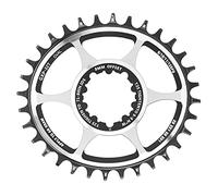 ANKROYU Bike Gear Disc 32T Oval Positive Negative Teeth Integrated Eagle Tooth Design Lightweight Aluminum Alloy for Mountain Biking AM FR DH Heavy Duty Vehicles (3mm)