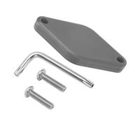 ANKROYU Bike Hidden Positioning Anti Loss Tracker Durable Holder Theft Protection Cover Easy Install ABS Material for Outdoor Cycling Enthusiasts (Grey)