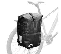 ANKROYU Bike Pannier Bag Cargo Rack Saddle Bag with Shoulder Strap Large Capacity Durable Anti Tear Wear Resistant Heat Resistant Fabric for Cycling Commuting Outdoor Adventures (pvc)