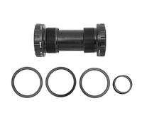 ANKROYU Bikes Bottom Bracket Mountain Bike Bottom Bracket Bike Threaded Central Axle Threaded Bike Bottom Bracket CNC Machining BB91 Aluminum Alloy Ceramic Bearing for SRAM GXP Ser (Gold) (Red)