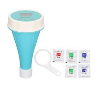 ANKROYU BLE YC01 Pool Monitor, ABS PH CL EC TDS ORP Temperature 6 in 1 Pool Water Tester, Pool Monitor Floating Water Testing for Outdoor Swimming Pool