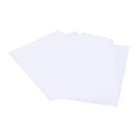 ANKROYU BOPS Heat Shrinkable Film Sheets DIY Double Sided Printing Shrink Film for Craft Key Chains Jewelry Toys 10Pcs 29.8 x 21cm (Double-sided printable-white)