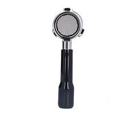 ANKROYU Bottomless Portafilter Coffee Handle Stainless Steel 3 Ear Bottomless Filter Holder for Machine Enhances Coffee Quality Extraction Observation Home Office Use (54mm)