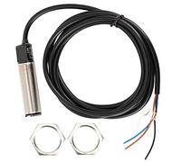 ANKROYU BR100-DDT Photoelectric Switch, Brass 4 Wire Reflection Type Detection Sensor, 4 Wire Photoelectric Switch Switches for Ecurity Equipment (BR100-DDT)