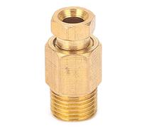 ANKROYU Brass Oil Pipe Fitting Elbow Connector High Pressure Temperature Adapter for Refinery Pipeline Systems Nylon Copper Aluminum Tube Connections (PD410)