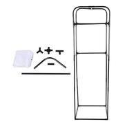 ANKROYU Butterfly Habitat Cage Outdoor Large PVC Polyester Mesh Enclosure High Stand Breeding Shelter with Spacious Interior for Butterflies and Small 60x60x200CM