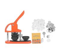 ANKROYU Button Maker & Machine, ABS Pin Badge Press Supplies Set with Circle Cutter for Badges (58mm)