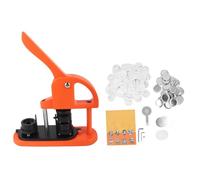 ANKROYU Button Maker with ABS Pin Badge Press Supplies Set, Detachable Badge Button Press Machine with Circle Cutter (25mm)