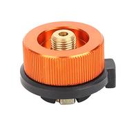 ANKROYU Camping Stove Adapter Burner Connector High Sealed No Leak Gas Tank Converter for Outdoor Camping Hiking Made of High Temperature Resistant Nylon Copper Aluminum Alloy