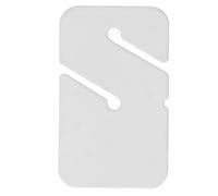 ANKROYU Cave Diving Line Marker Scuba Diving Line Marker Wreck Diving Line Marker Compact Easy Visibility Bright Colors Simple Operation Lightweight ABS Material Set of 4 for Techn (White)