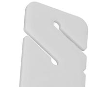 ANKROYU Cave Diving Line Markers 4PCS High Visibility ABS Plastic Rectangular Underwater Navigation Tools for Technical Cave Wreck Diving Safety Equipment (Luminous Color)