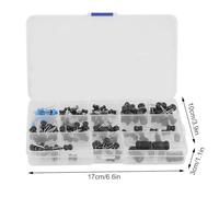 ANKROYU Choke Inductor Assorted Kit 145Pcs 12 Values 10uH to 10mH Vertical Inductors for Electronics Projects DIY Circuit Design Engineers Students Compact Space Saving Design with