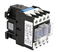 ANKROYU CJX2 25 Rail Mount AC Contactor Industrial Grade Heavy Duty Electric Contactor High Current 25A Silver Alloy Contacts for Power Distribution Control Panels 105x90x60mm (110VAC)