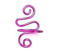 ANKROYU Crochet Tension Ring Adjustable Alloy Yarn Control Ring for Knitting Crocheting DIY Handmade Craft Gift for Wool Lovers Crochet Enthusiasts Mothers Day Valentine Gift (Red)