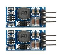 ANKROYU DC DC Boost Converter Step Up Power Module High Efficiency 93% Wide Voltage Input 2.6V 5.5V Multiple Output 5V 6V 9V 12V with Protection Circuit for LED Motor Solar Project (5V)