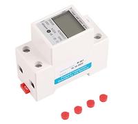 ANKROYU DDS528 Single Phase Energy KWh Meter Digital LCD Display Accurate Reliable Power Consumption Monitor for Home Industrial Use DIN Rail Mounting 35mm