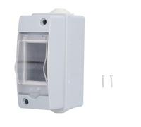 ANKROYU Distribution Protection Box Transparent Electrical Enclosure for Circuit Breakers Outdoor Use ABS PC Material Durable IP65 Rated for Industrial Commercial Electrical Applic