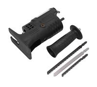 ANKROYU Electric Drill to Chainsaw Adapter Heavy Duty Converter Kit with 3 Blades Ergonomic Reciprocating Saw Tool for Wood Plastic Metal Cutting ABS Alloy Steel Construction