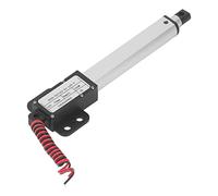 ANKROYU Electric Micro Linear Actuator 150N Thrust 75mm Stroke 12V DC Mini Motion Actuator with Multi Protection Aluminum Alloy for Equipment Industrial Machinery Agricultural Auto (with Bracket)