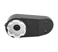 ANKROYU Electric Motor Gear Box 12V 15000RPM High Speed Metal Gear Thickened Copper Wire Motor Durable ABS Alloy Construction for Ride On Cars Replacement Parts Black 6.7x3.1 Inche