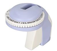 ANKROYU Embossing Label Maker, 47 Printable Characters 600dpi Label Making Embosser, Portable Embossed Label Maker for Craft DIY Scrapbooking (Purple)