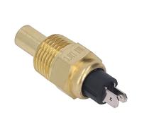 ANKROYU Engine Water Temperature Sensor Oil Coolant Temp Transducer High Sensitivity 0 120℃ Measuring Range 1/2NPT Thread 6 24V for Automotive Marine Industrial Applications (NPT1/2 Short)