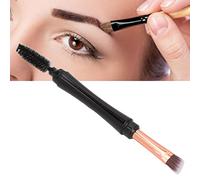 ANKROYU Eyeliner Brushes, Eyebrow Brush Double Ended Spiral Portable Multipurpose Exquisite Angled Brush with Cover for Beginners