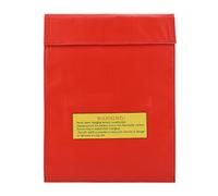 ANKROYU Fireproof Lithium Battery Safety Bag Portable Charging Sack Small Lightweight (Small Size (21x17cm / 8.3x6.7in)) (Large Size (24x18.5cm / 9.4x7.3in))