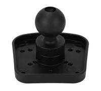 ANKROYU Fish Finder Mount, 1.5 Inch Rubber Ball Base with Nylon Mounting Plate, Secure Kayak and Boat Device Holder, Adjustable Positioning System