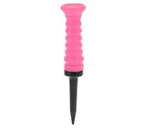 ANKROYU Flexible Plastic Golf Tees Low Resistance Driver Training Tee for Golf Driving Range Practice Durable Reusable Plastic Golf Accessories with Bright Colors 83mm 3.3in (Pink)