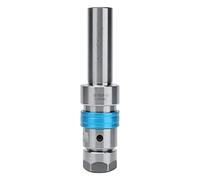 ANKROYU Floating Tapping Chuck Holder, 20CrMrTi Steel Floating Tap Collet Chuck, Telescopic Straight Shank Tapping Collet Holder for M2-M16 Taps (ANKROYU7PX8N-12)