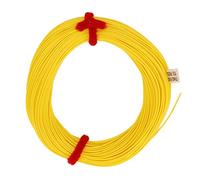 ANKROYU Fly Fishing Main Line, 30 m Heavy Load Bearing Line, Coating for Buoyancy, Low Memory Elasticity Design, Saltwater Freshwater Outdoor Fishing Accessory (Yellow)