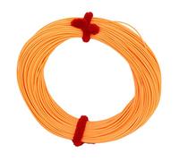 ANKROYU Fly Fishing Main Line, 30 m Heavy Load Bearing Line, Coating for Buoyancy, Low Memory Elasticity Design, Saltwater Freshwater Outdoor Fishing Accessory (Yellow) (Orange)