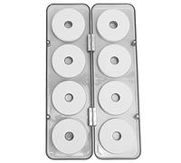 ANKROYU Foam Fishing Line Spool Plastic Fishing Line Storage Lure Rig Holder Organizer Accessories for Outdoor Fishing Anglers 8pcs High Density EVA