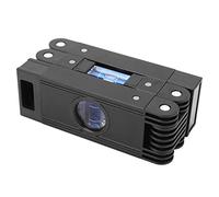 ANKROYU Foldable Level 3 Sections Flexible Multi Angle Measuring Tool for Woodworking Cabinet Installation DIY Projects Aluminum Alloy Lightweight Durable 17 Inch Professional Grad (Black)