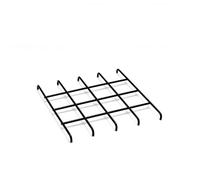 ANKROYU Folding Campfire Grill Heavy Duty Adjustable Height Portable BBQ Cooking Grid Stand for Camping Hiking Outdoor Adventures (Grid)