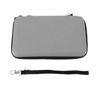 ANKROYU Game Console Carrying Case Portable Hard Shell Protective Travel Case with 8 Game Slot Inner Pocket for 3DS XL 2DS XL 3DS LL Super Edition GPD 5.5in Gamepad Tablet PU EVA (Silver)
