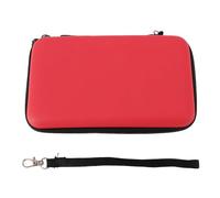 ANKROYU Game Console Carrying Case Portable Hard Shell Protective Travel Case with 8 Game Slot Inner Pocket for 3DS XL 2DS XL 3DS LL Super Edition GPD 5.5in Gamepad Tablet PU EVA (Red)
