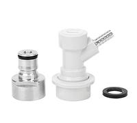 ANKROYU Gas Carbonation Cap Ball Lock Post Stainless Steel ABS Home Brewing Keg Connector Distributor Adapter for Craft Beer Soda Carbonation Kit