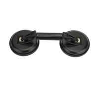 ANKROYU Glass Suction Cup Heavy Duty Manual Lifter Puller with Powerful Suction for Ceramic Tile Wood Marble Sturdy Aluminum Alloy Construction Ergonomic Handle Non Slip Rubber Pad