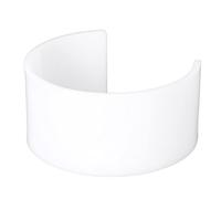 ANKROYU Golf Putting Hole Cup Portable Golf Putting Trainer Accessory Premium Plastic White 4.3 Inch Diameter 2 Inch Height for Indoor Outdoor Golf Putter Practice