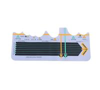 ANKROYU Golf Swing Training Mat Professional Practice Aid with Alignment Guide for Indoor Outdoor Use Non Slip PU Material for Beginners Intermediate Golfers