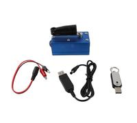 ANKROYU Hand Crank Power Generator Portable Emergency Charger with COB Light USB Output for Outdoor Survival Camping Hiking Aluminum Alloy Construction