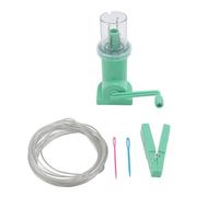 ANKROYU Hand Spool Knitter DIY Craft Tool Quick Knitting Machine Portable Weaver Knitting Device for Sweaters Hats Bracelets Stainless Steel Plastic Easy to Use Lightweight (Light Green)