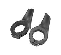 ANKROYU Handlebar Thumb Rest Mountain Bike Grip Wear Resistant Comfortable Auxiliary Handlebar Relieves Wrist Pain for Road Bikes Cycling Accessories Nylon Black 71x33.6mm 1 Pair (Black)